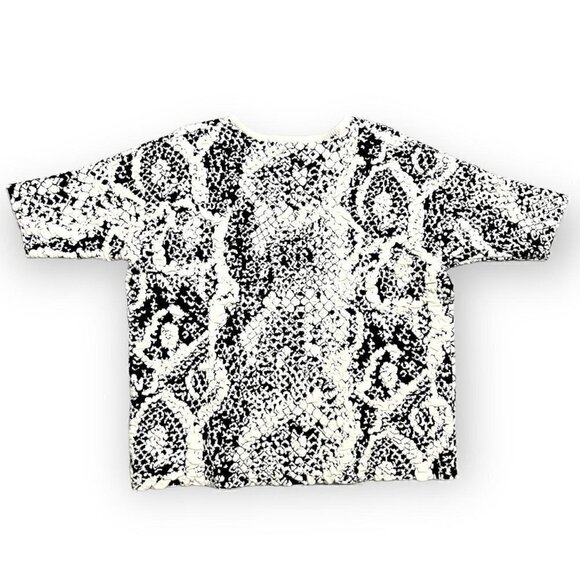 French Connection WOOL Luxury Designer Raised Shirt Sweater - Womens S - Picture 4 of 4